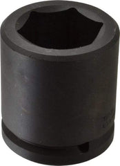 Proto - 1-1/2" Drive 2-3/16" Standard Impact Socket - 6 Points, 3-5/8" OAL - Apex Tool & Supply