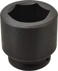 Proto - 1-1/2" Drive 3" Standard Impact Socket - 6 Points, 4-1/2" OAL - Apex Tool & Supply