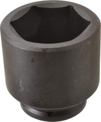 Proto - 1-1/2" Drive 3-1/2" Standard Impact Socket - 6 Points, 4-31/32" OAL - Apex Tool & Supply