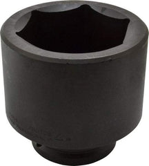 Proto - 1-1/2" Drive 4" Standard Impact Socket - 6 Points, 5-1/2" OAL - Apex Tool & Supply