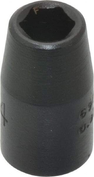 Proto - 1/4" Drive 1/4" Standard Impact Socket - 6 Points, 7/8" OAL - Apex Tool & Supply