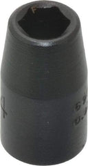Proto - 1/4" Drive 1/4" Standard Impact Socket - 6 Points, 7/8" OAL - Apex Tool & Supply