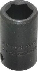 Proto - 1/4" Drive 5/16" Standard Impact Socket - 6 Points, 7/8" OAL - Apex Tool & Supply