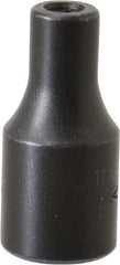 Proto - 1/4" Drive Impact Socket - 1" OAL - Apex Tool & Supply
