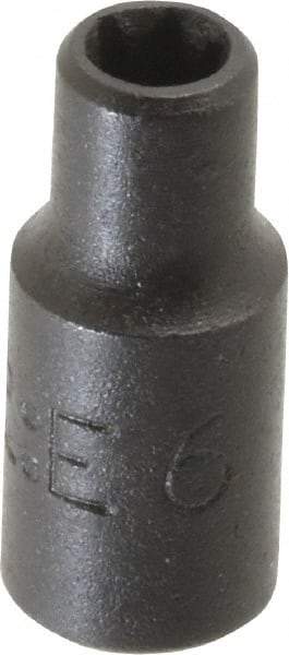 Proto - 1/4" Drive Impact Socket - 1" OAL - Apex Tool & Supply