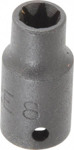 Proto - 1/4" Drive Impact Socket - 1" OAL - Apex Tool & Supply