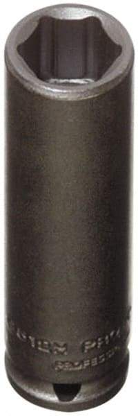 Proto - 1/4" Drive 3/16" Deep Impact Socket - 6 Points, 2" OAL - Apex Tool & Supply