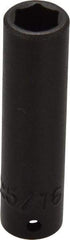 Proto - 1/4" Drive 5/16" Deep Impact Socket - 6 Points, 2" OAL - Apex Tool & Supply