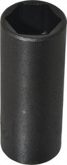 Proto - 1/4" Drive 9/16" Deep Impact Socket - 6 Points, 2" OAL - Apex Tool & Supply