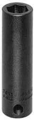 Proto - 1/4" Drive 13mm Deep Impact Socket - 6 Points, 2" OAL - Apex Tool & Supply