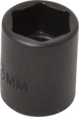 Proto - 1/4" Drive 13mm Standard Impact Socket - 6 Points, 7/8" OAL - Apex Tool & Supply