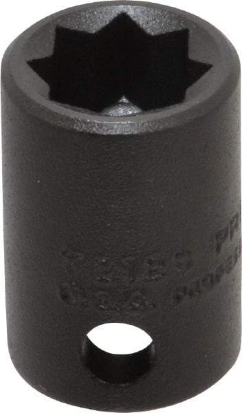 Proto - 3/8" Drive 3/8" Standard Impact Socket - 8 Points, 1" OAL - Apex Tool & Supply