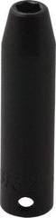 Proto - 3/8" Drive 9/32" Deep Impact Socket - 6 Points, 2-3/4" OAL - Apex Tool & Supply