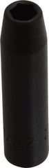 Proto - 3/8" Drive 11/32" Deep Impact Socket - 6 Points, 2-3/4" OAL - Apex Tool & Supply