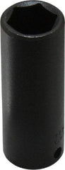 Proto - 3/8" Drive 11/16" Deep Impact Socket - 6 Points, 2-3/4" OAL - Apex Tool & Supply