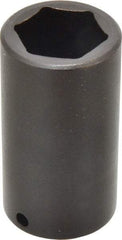 Proto - 3/8" Drive 1" Deep Impact Socket - 6 Points, 2-3/4" OAL - Apex Tool & Supply