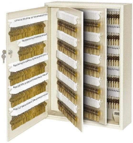 Master Lock - 730 Keys, Almond Key Storage Cabinet - 18" Wide x 7" Deep x 25-1/4" High - Apex Tool & Supply
