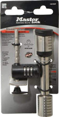 Master Lock - Keyed Different Barbell Receiver Padlock - Stainless Steel - Apex Tool & Supply