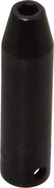 Proto - 3/8" Drive 6mm Deep Impact Socket - 6 Points, 2-47/64" OAL - Apex Tool & Supply