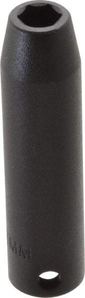 Proto - 3/8" Drive 8mm Deep Impact Socket - 6 Points, 2-47/64" OAL - Apex Tool & Supply