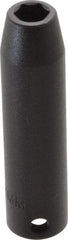 Proto - 3/8" Drive 8mm Deep Impact Socket - 6 Points, 2-47/64" OAL - Apex Tool & Supply