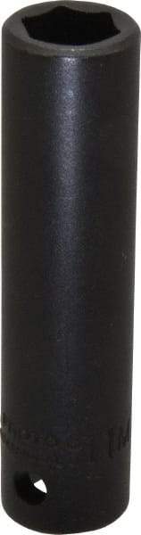 Proto - 3/8" Drive 11mm Deep Impact Socket - 6 Points, 2-47/64" OAL - Apex Tool & Supply