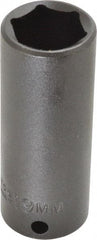 Proto - 3/8" Drive 19mm Deep Impact Socket - 6 Points, 2-47/64" OAL - Apex Tool & Supply