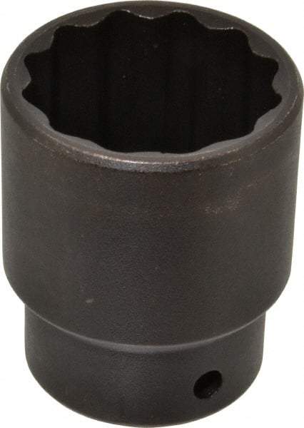 Proto - 1/2" Drive 1-7/16" Standard Impact Socket - 12 Points, 2-15/64" OAL - Apex Tool & Supply