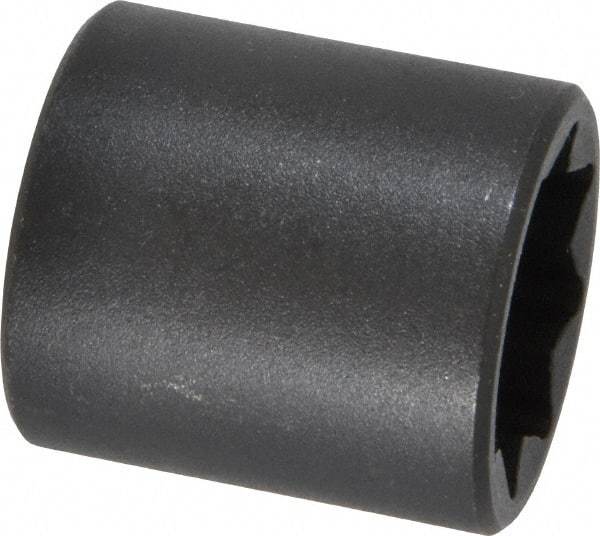 Proto - 1/2" Drive 7/8" Standard Impact Socket - 8 Points, 1-5/8" OAL - Apex Tool & Supply