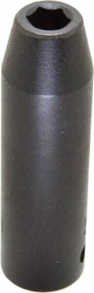 Proto - 1/2" Drive 3/8" Deep Impact Socket - 6 Points, 3-1/4" OAL - Apex Tool & Supply