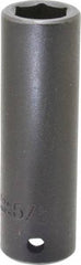 Proto - 1/2" Drive 5/8" Deep Impact Socket - 6 Points, 3-1/4" OAL - Apex Tool & Supply