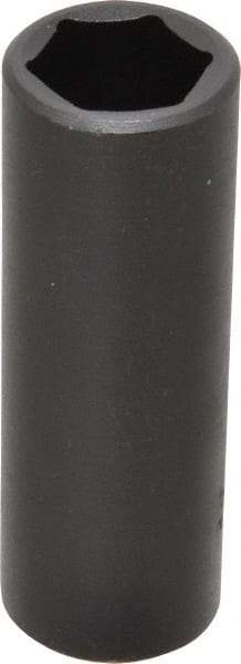 Proto - 1/2" Drive 3/4" Deep Impact Socket - 6 Points, 3-1/4" OAL - Apex Tool & Supply