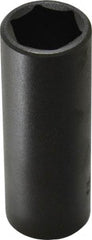 Proto - 1/2" Drive 7/8" Deep Impact Socket - 6 Points, 3-1/2" OAL - Apex Tool & Supply