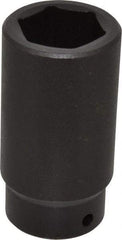 Proto - 1/2" Drive 1-3/16" Deep Impact Socket - 6 Points, 3-1/2" OAL - Apex Tool & Supply