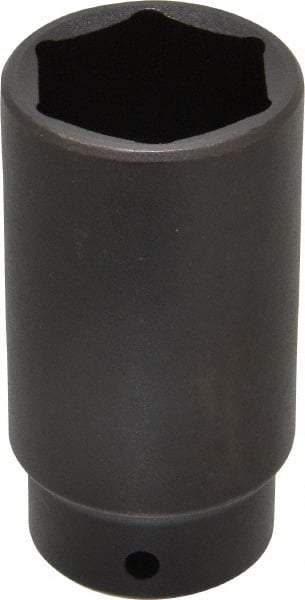 Proto - 1/2" Drive 1-3/8" Deep Impact Socket - 6 Points, 3-1/2" OAL - Apex Tool & Supply
