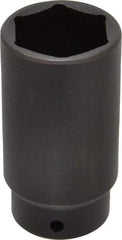 Proto - 1/2" Drive 1-3/8" Deep Impact Socket - 6 Points, 3-1/2" OAL - Apex Tool & Supply