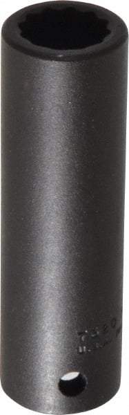 Proto - 1/2" Drive 5/8" Deep Impact Socket - 12 Points, 3-1/4" OAL - Apex Tool & Supply
