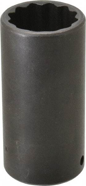 Proto - 1/2" Drive 1-1/4" Deep Impact Socket - 12 Points, 3-1/2" OAL - Apex Tool & Supply