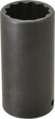 Proto - 1/2" Drive 1-1/4" Deep Impact Socket - 12 Points, 3-1/2" OAL - Apex Tool & Supply