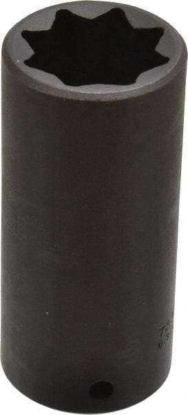 Proto - 1/2" Drive 15/16" Deep Impact Socket - 8 Points, 3-1/2" OAL - Apex Tool & Supply