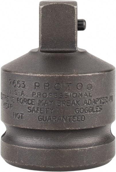 Proto - 1/2 Male 3/4 Female Impact Drive Adapter - 2-1/16" OAL - Apex Tool & Supply