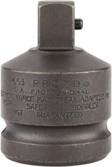 Proto - 1/2 Male 3/4 Female Impact Drive Adapter - 2-1/16" OAL - Apex Tool & Supply