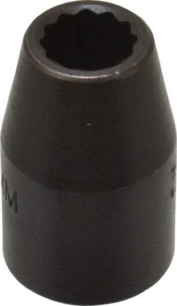 Proto - 1/2" Drive 11mm Standard Impact Socket - 12 Points, 1-1/2" OAL - Apex Tool & Supply
