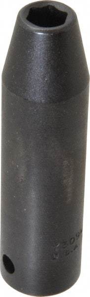 Proto - 1/2" Drive 9mm Deep Impact Socket - 6 Points, 3-1/4" OAL - Apex Tool & Supply