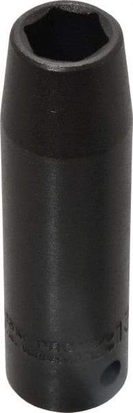 Proto - 1/2" Drive 13mm Deep Impact Socket - 6 Points, 3-1/4" OAL - Apex Tool & Supply
