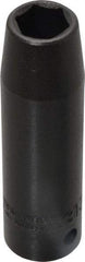 Proto - 1/2" Drive 13mm Deep Impact Socket - 6 Points, 3-1/4" OAL - Apex Tool & Supply