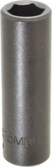 Proto - 1/2" Drive 16mm Deep Impact Socket - 6 Points, 3-1/4" OAL - Apex Tool & Supply