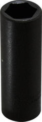 Proto - 1/2" Drive 19mm Deep Impact Socket - 6 Points, 3-1/4" OAL - Apex Tool & Supply