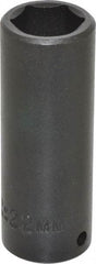 Proto - 1/2" Drive 22mm Deep Impact Socket - 6 Points, 3-1/2" OAL - Apex Tool & Supply