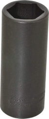 Proto - 1/2" Drive 25mm Deep Impact Socket - 6 Points, 3-1/2" OAL - Apex Tool & Supply